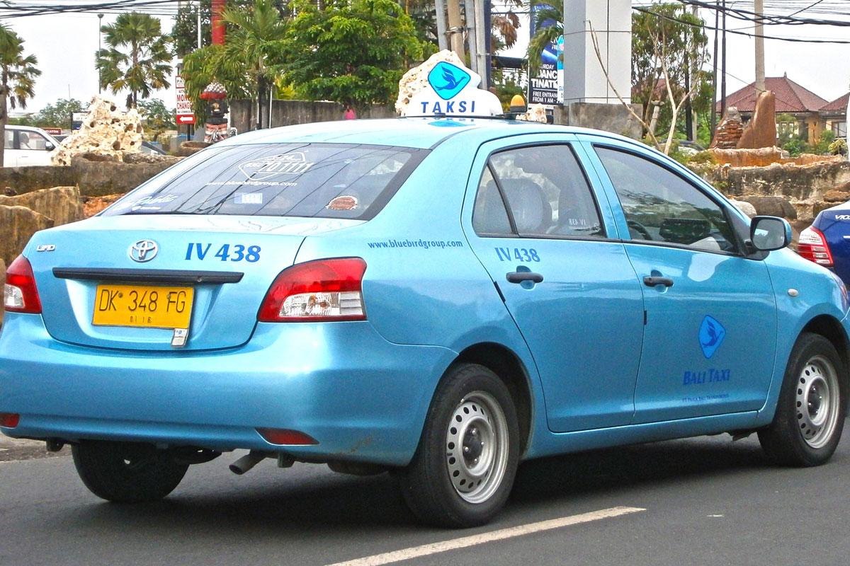 Фото такси на Бали