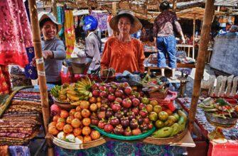 Фото рынка на Бали