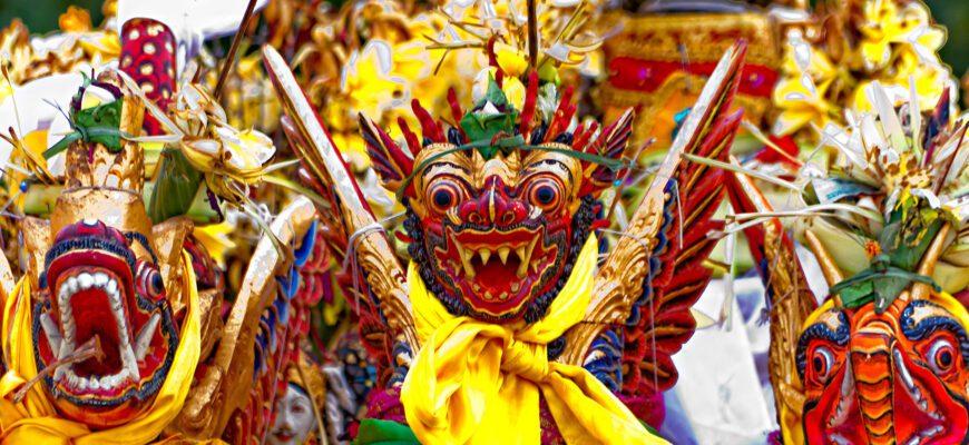 Фото карнавала на Бали