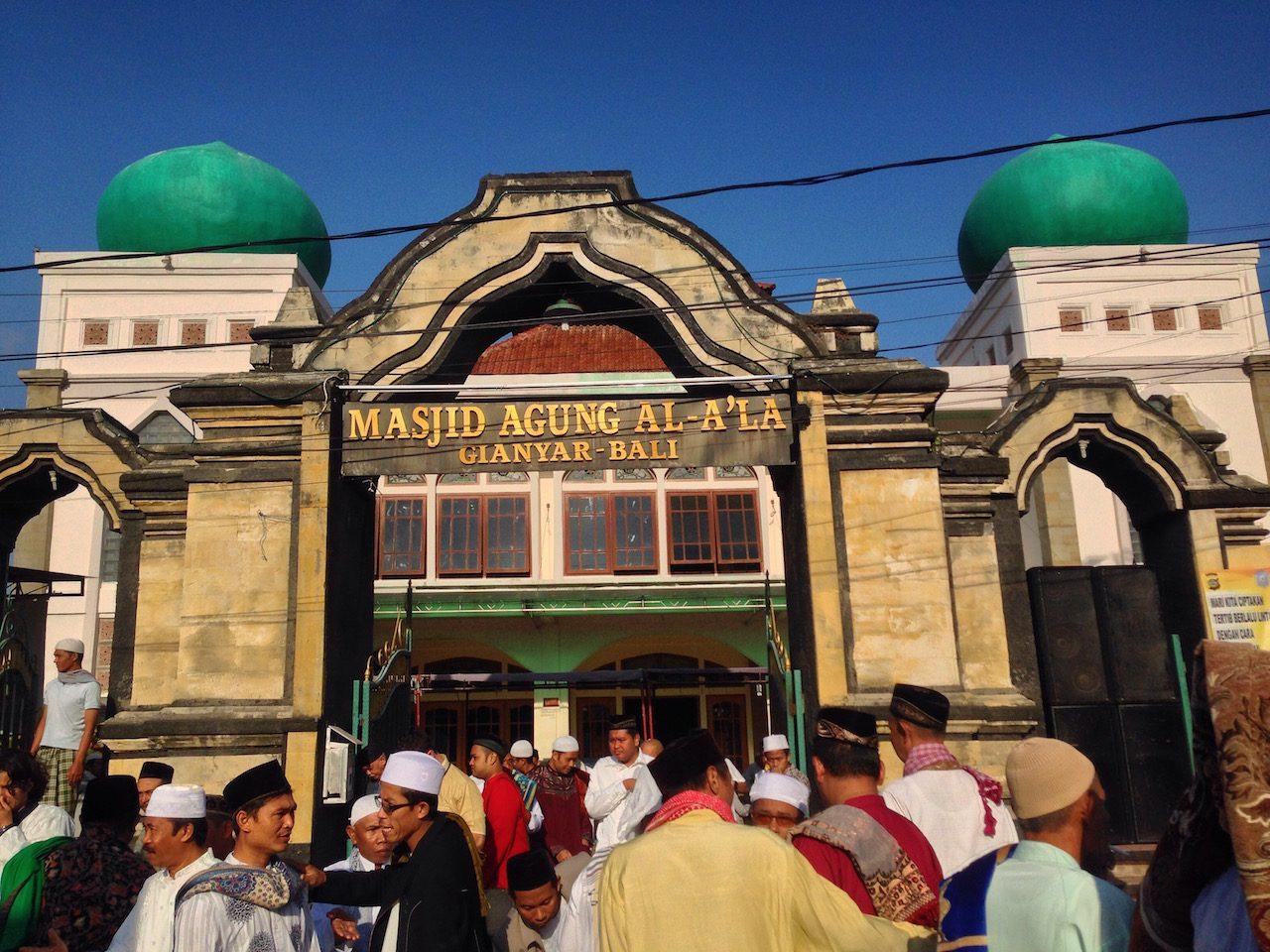 Фото мечети на Бали