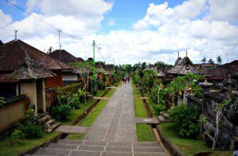 туризм в деревнях Бали