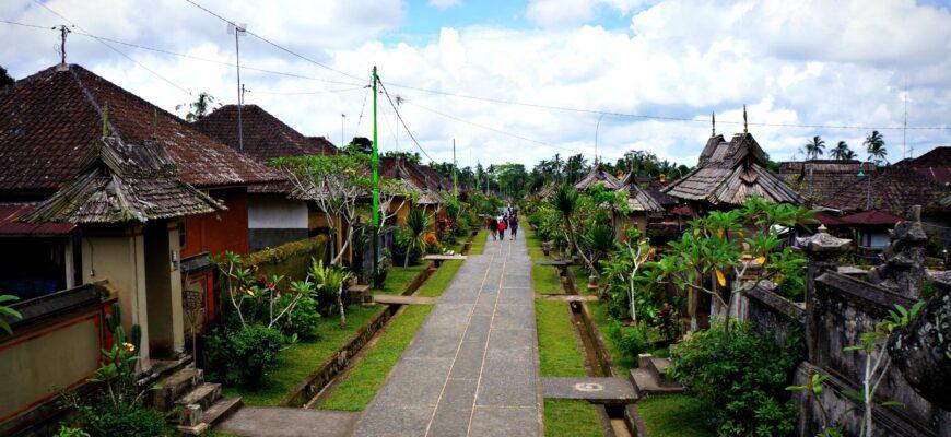 туризм в деревнях Бали