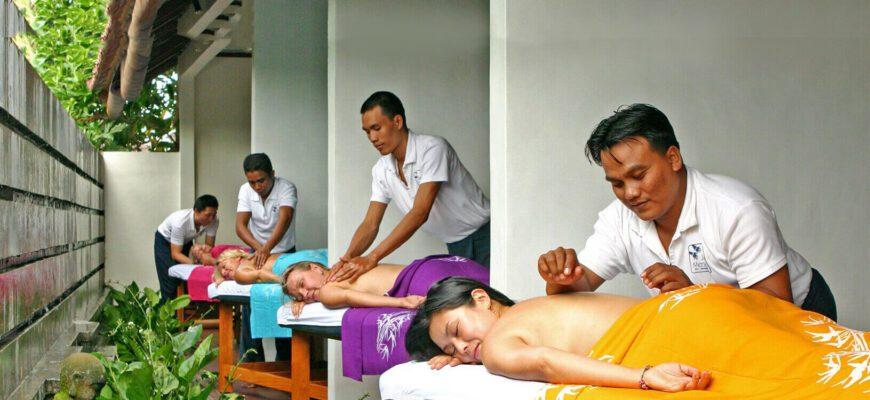 Салон массажа на Бали
