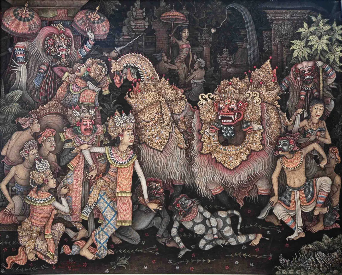 Балийская художественная живопись
