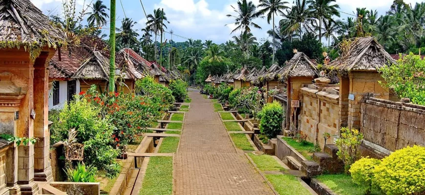 Загадочная Деревня Пенглипуран на Бали
